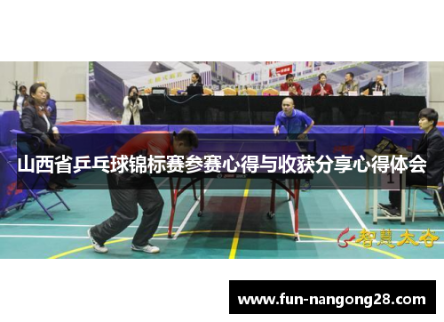 山西省乒乓球锦标赛参赛心得与收获分享心得体会