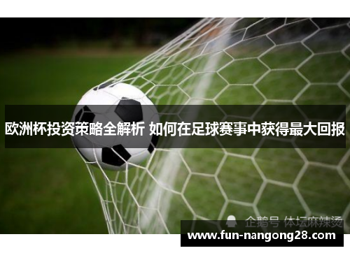 欧洲杯投资策略全解析 如何在足球赛事中获得最大回报